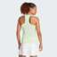 Adidas Womens Tennis Racerback Tank - Green Spark - thumbnail image 2