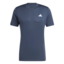 Adidas Mens Freelift Tee - Aurora Ink - thumbnail image 1