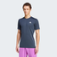 Adidas Mens Freelift Tee - Aurora Ink - thumbnail image 2