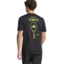 Adidas Mens tennis Cat Tee - Black/Yellow - thumbnail image 2
