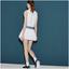 Lacoste Sport Womens Pleated Tennis Skort - White/Blue - thumbnail image 3