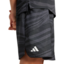 Adidas Mens Club Graphic Shorts - Black - thumbnail image 2