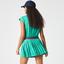 Lacoste Womens Built-In Shorty Pleated Tennis Skirt - Green/Navy - thumbnail image 5