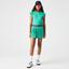 Lacoste Womens Built-In Shorty Pleated Tennis Skirt - Green/Navy