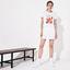 Lacoste Womens Mesh Pleated Skirt - White - thumbnail image 5