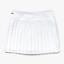 Lacoste Womens Mesh Pleated Skirt - White - thumbnail image 1