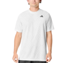 Adidas Mens Club Graphic Tee- White/Dash Grey - thumbnail image 1