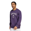 Adidas Men Heritage Graphic Crew Sweatshirt - Aurora Plum - thumbnail image 1