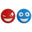 Karakal Smiley Face Reversible Vibration Dampeners (Pack of 2) - thumbnail image 1