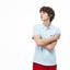 Lacoste Mens Classic Fit Polo - Light Blue - thumbnail image 6