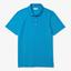 Lacoste Mens Ultra-Lightweight Knit Tennis Polo - Turquoise - thumbnail image 1