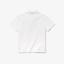 Lacoste Boys Ultra-Light Cotton Tennis Polo Shirt - White - thumbnail image 2