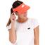 Lotto Tennis Visor - Fiery Coral - thumbnail image 2
