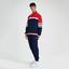 Fila Mens Courto Track Top - Peacoat/Chinese Red - thumbnail image 1