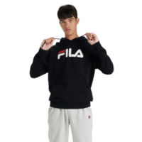 Fila Mens Fiori Logo Hoodie - Black