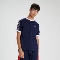 Fila Mens Luca Woven Tee - Fila Navy