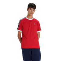 Fila Mens Luca Woven Tee - Chinese Red