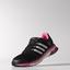 Adidas Womens Adistar Boost ESM Running Shoes - Black/White/Pink - thumbnail image 4
