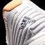 Adidas Womens Barricade Team 4 Tennis Shoes - White/Night Sky/Orange - thumbnail image 6