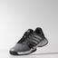 Adidas Mens Barricade Team 3 Tennis Shoes - Grey/Black - thumbnail image 4
