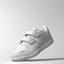 Adidas Kids Trainer 6 Training Shoes - Core White/Clear Grey - thumbnail image 4
