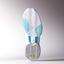 Adidas Womens Stella McCartney Barricade 2015 Tennis Shoes - White/Green - thumbnail image 3
