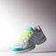 Adidas Womens Stella McCartney Barricade 2015 Tennis Shoes - White/Green - thumbnail image 4