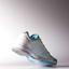 Adidas Womens Stella McCartney Barricade 2015 Tennis Shoes - White/Green - thumbnail image 5