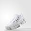 Adidas Womens Barricade V Classic Tennis Shoes - White - thumbnail image 4