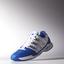 Adidas Mens adiPower Stabil 11 Indoor Shoes - White/Blue - thumbnail image 4