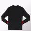 Adidas Mens Supernova Long Sleeve Tee - Black/Dark Orange - thumbnail image 2
