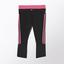 Adidas Womens Response 3/4 Tights - Black/Solar Pink - thumbnail image 2