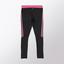 Adidas Womens Response Long Tights - Black/Solar Pink - thumbnail image 2