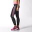 Adidas Womens Response Long Tights - Black/Solar Pink - thumbnail image 5