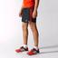 Adidas Response 5" Shorts - Black/Bold Orange - thumbnail image 4