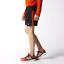 Adidas Response 7" Shorts - Black/Bold Orange - thumbnail image 4