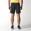 Adidas Response 7" Shorts - Black/Solar Gold - thumbnail image 4