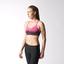 Adidas Adipure Sports Bra - Solar Pink/Rich Red - thumbnail image 3