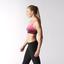 Adidas Adipure Sports Bra - Solar Pink/Rich Red - thumbnail image 4