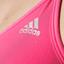 Adidas Adipure Sports Bra - Solar Pink/Rich Red - thumbnail image 6