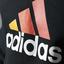 Adidas Mens Essentials Logo Hoodie - Black - thumbnail image 7
