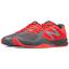 New Balance Mens 996v2 Tennis Shoes - Red/Grey (D) - thumbnail image 1
