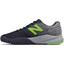 New Balance Mens 996v3 Tennis Shoes - Pigment/Light Cyclone/Lime (D) - thumbnail image 2