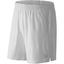New Balance Mens Challenger 7 Inch Tennis Shorts - White - thumbnail image 1
