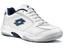 Lotto Mens Court Logo III Tennis Shoes - White/Metal Blue Night - thumbnail image 1