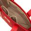 Lacoste Womens Classic Tote Bag in Coated Canvas - Flame Scarlet - thumbnail image 4