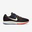 Nike Mens Air Zoom Structure 19 Running Shoes - Black/Total Crimson - thumbnail image 1