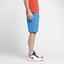 Nike Mens Court Graphic 9 Inch Tennis Shorts - Light Photo Blue - thumbnail image 4