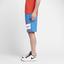 Nike Mens Court Graphic 9 Inch Tennis Shorts - Light Photo Blue - thumbnail image 5