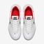 Nike Mens Court Lite Tennis Shoes - White/Black/Uni Red - thumbnail image 4